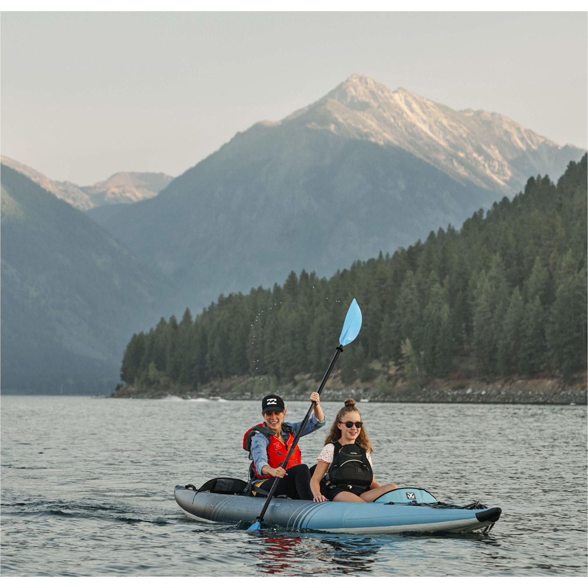 2026 Aquaglide Chelan 155 2+1 Person Inflatable Kayak AG-K-CHE